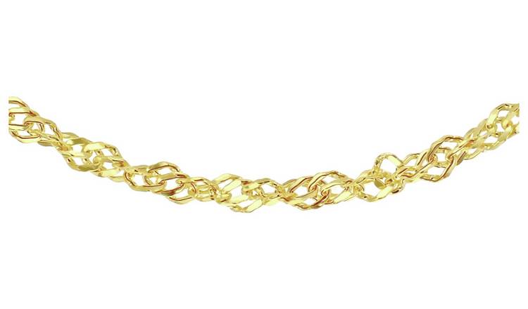 20 inch gold on sale chain argos