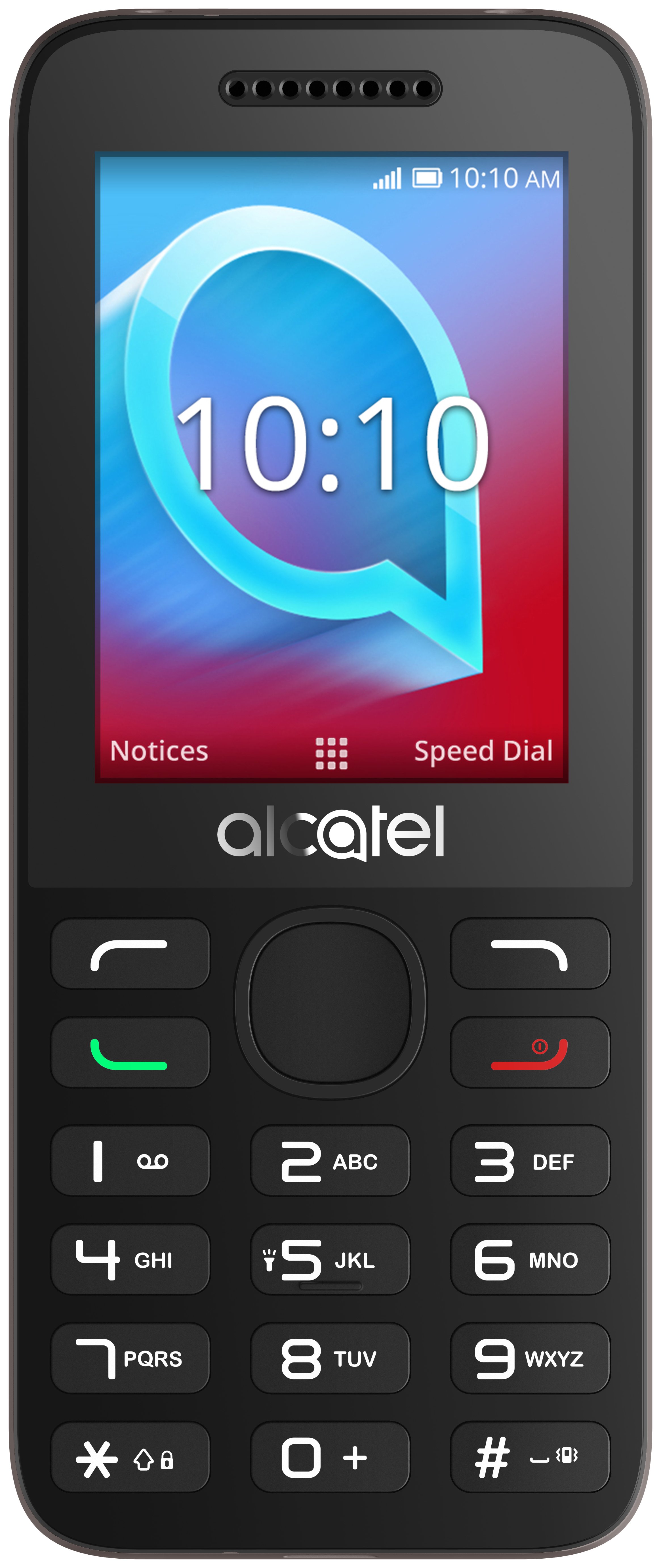 SIM Free Alcatel 2038X Mobile Phone - Grey