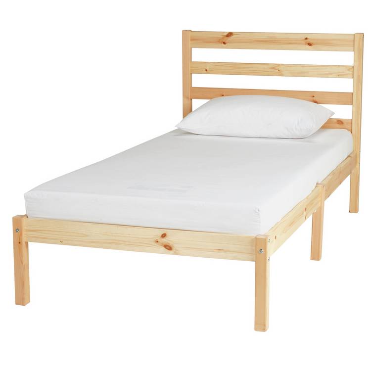 Argos Home Kaycie Single Bed Frame - Pine 0