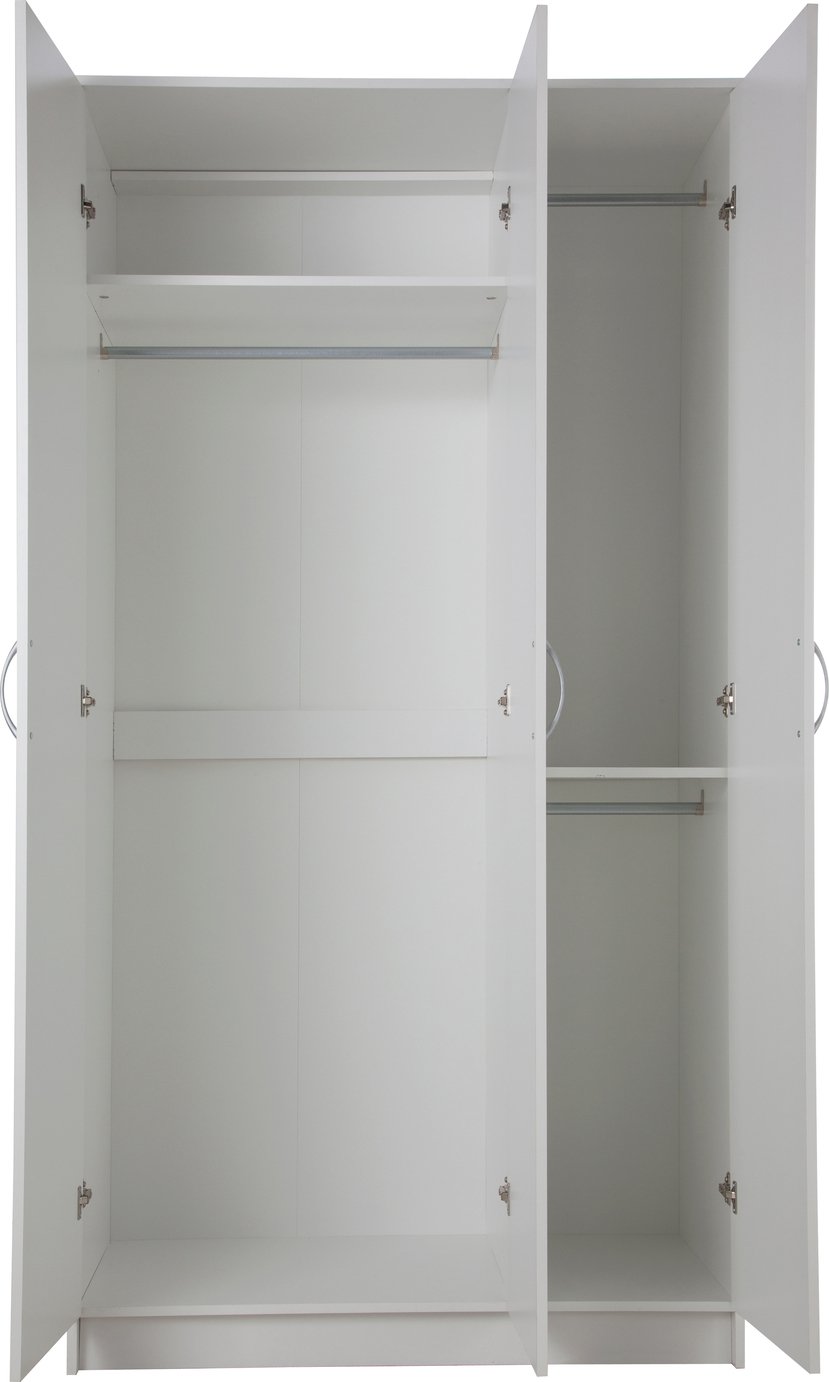 Argos Home Cheval Corner & 3 Dr Mirror Wardrobe Pkg Reviews