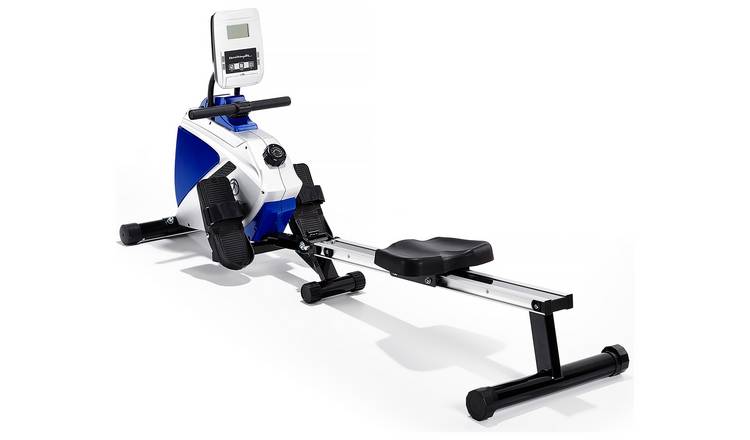 Folding magnetic rowing online machine