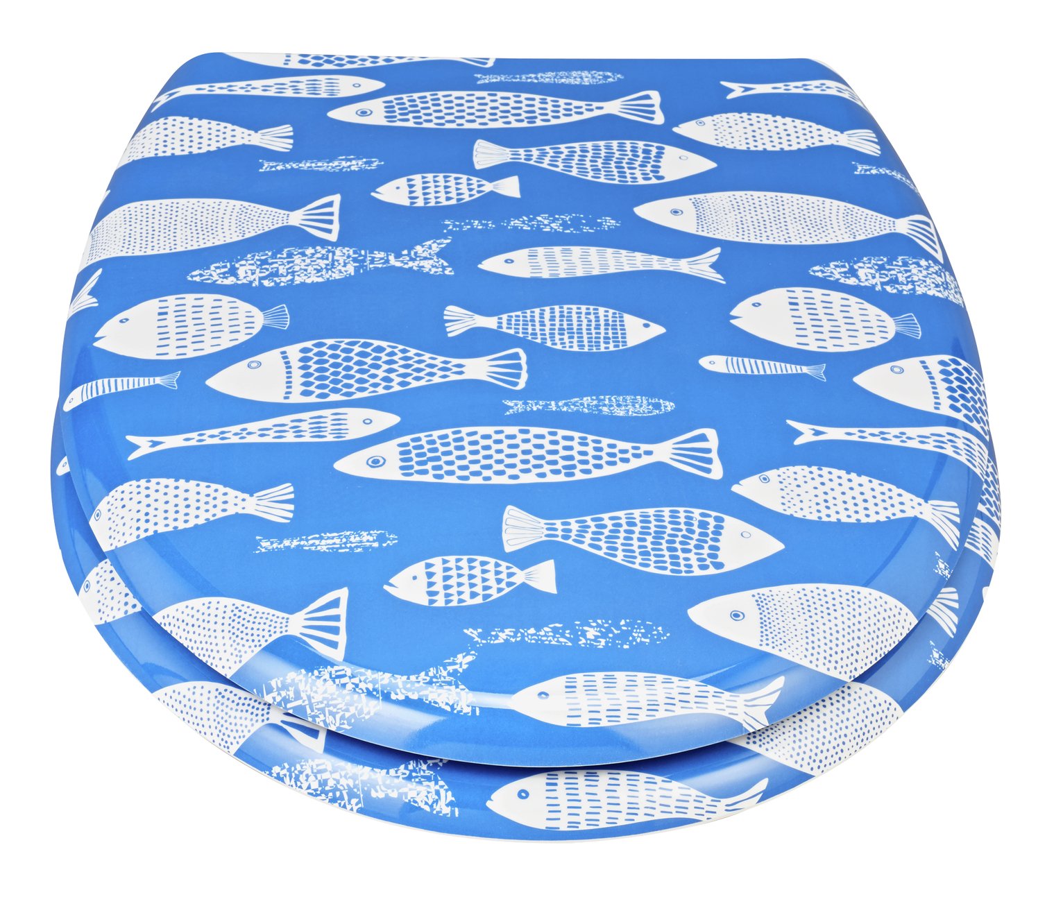 Argos Home Fish Slow Close Toilet Seat