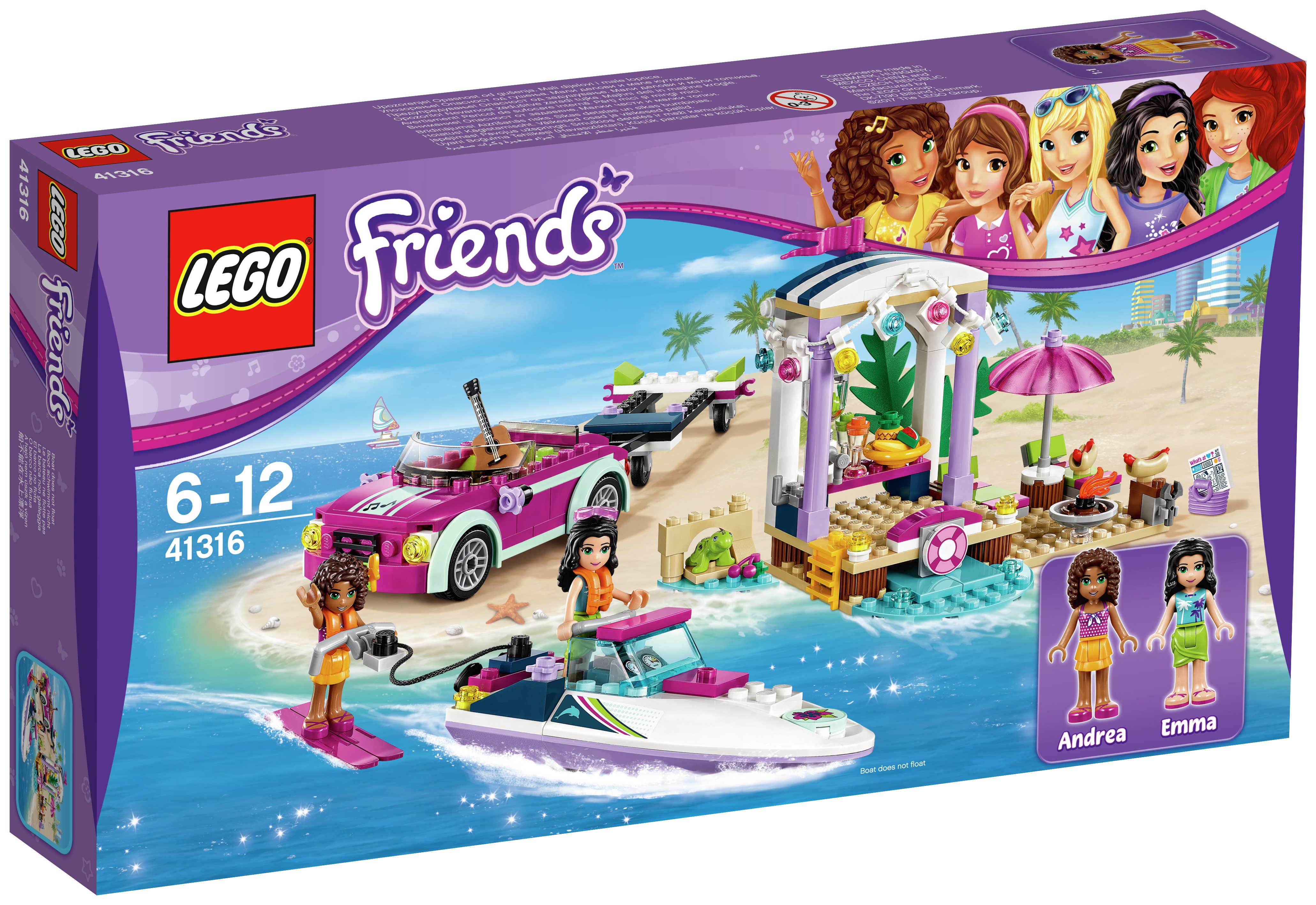 LEGO Friends Speedboat Transporter - 41316. Review