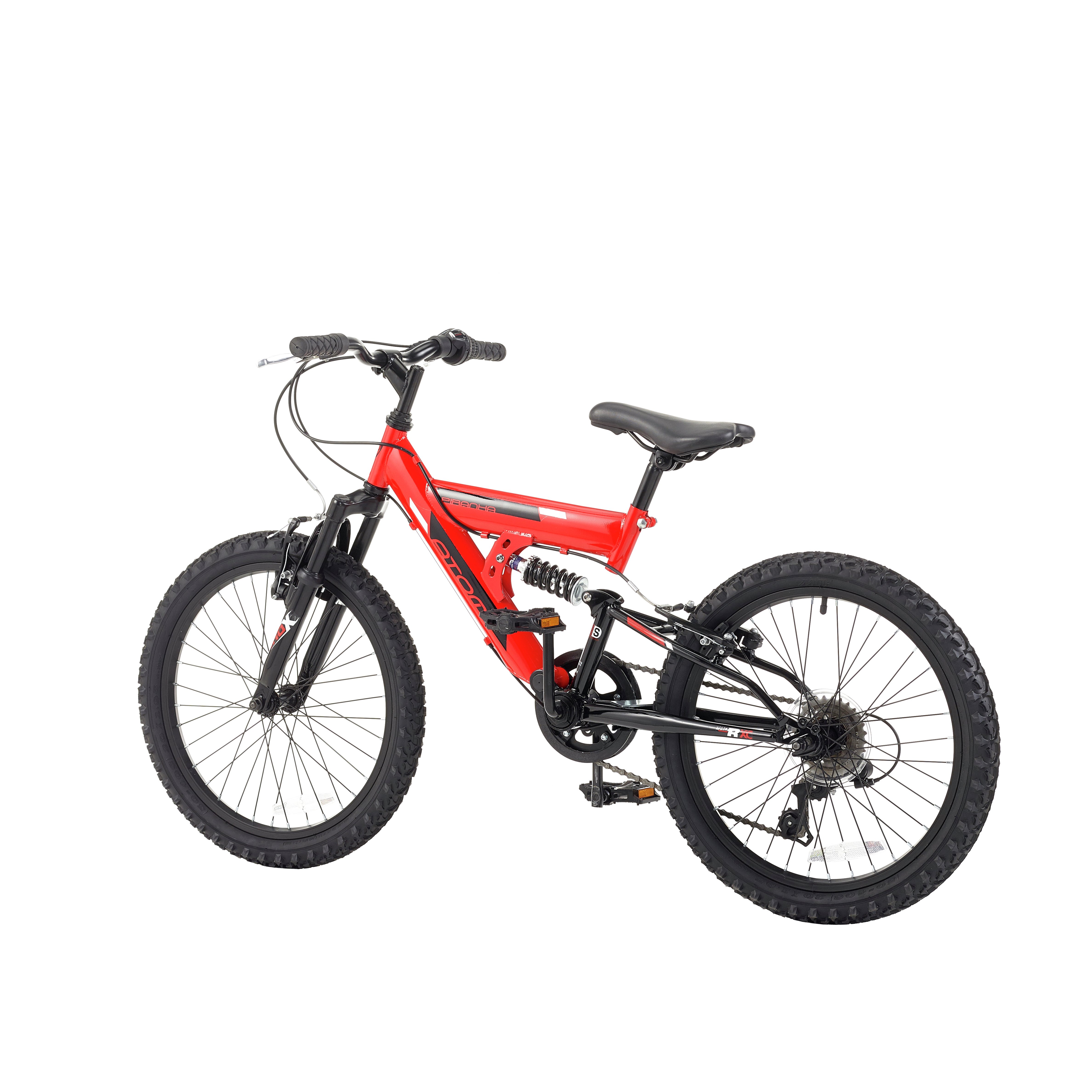 piranha atom 20 inch wheel size kids mountain bike