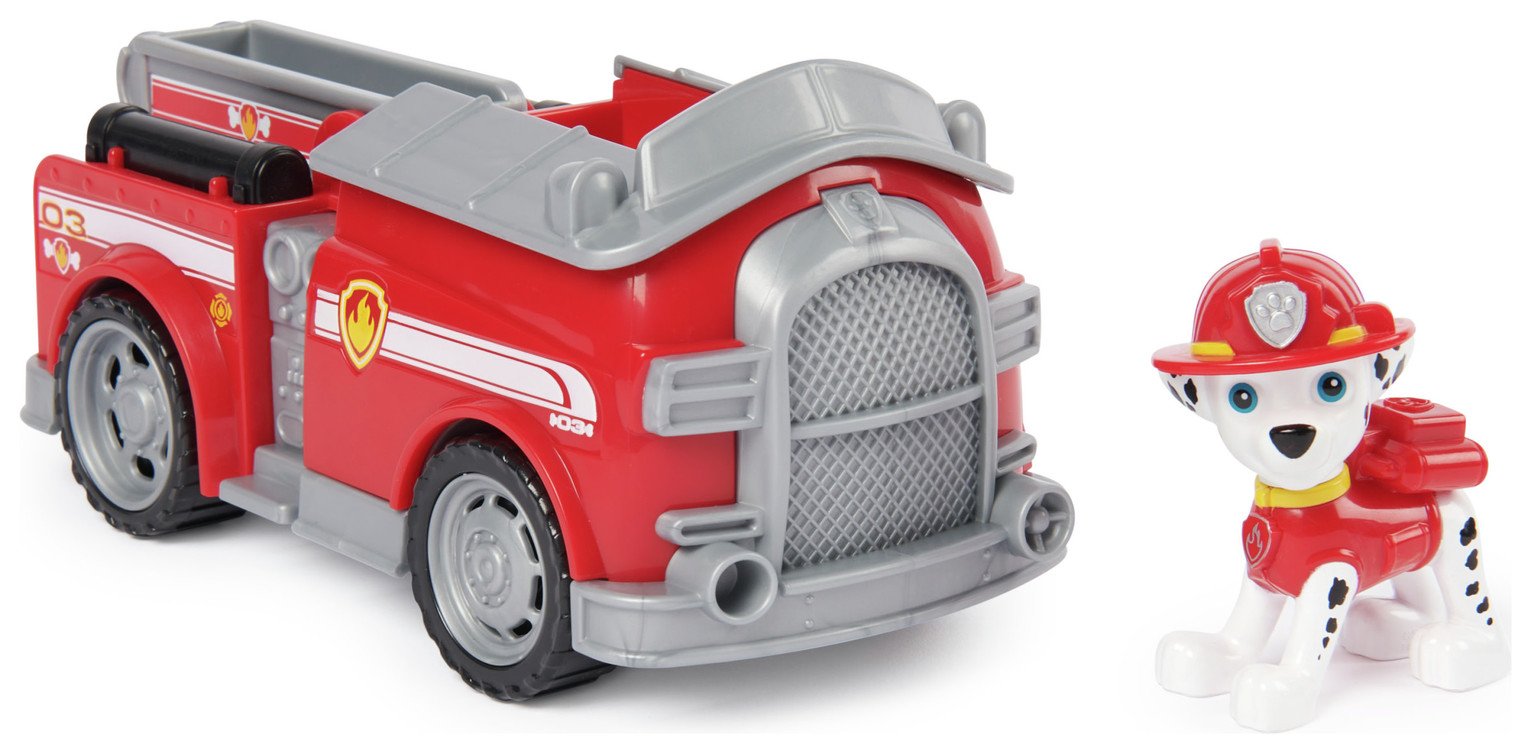 paw patrol marshall's fire truck vehicle and figure