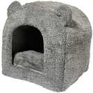 Rosewood grey teddy shop bear cat bed