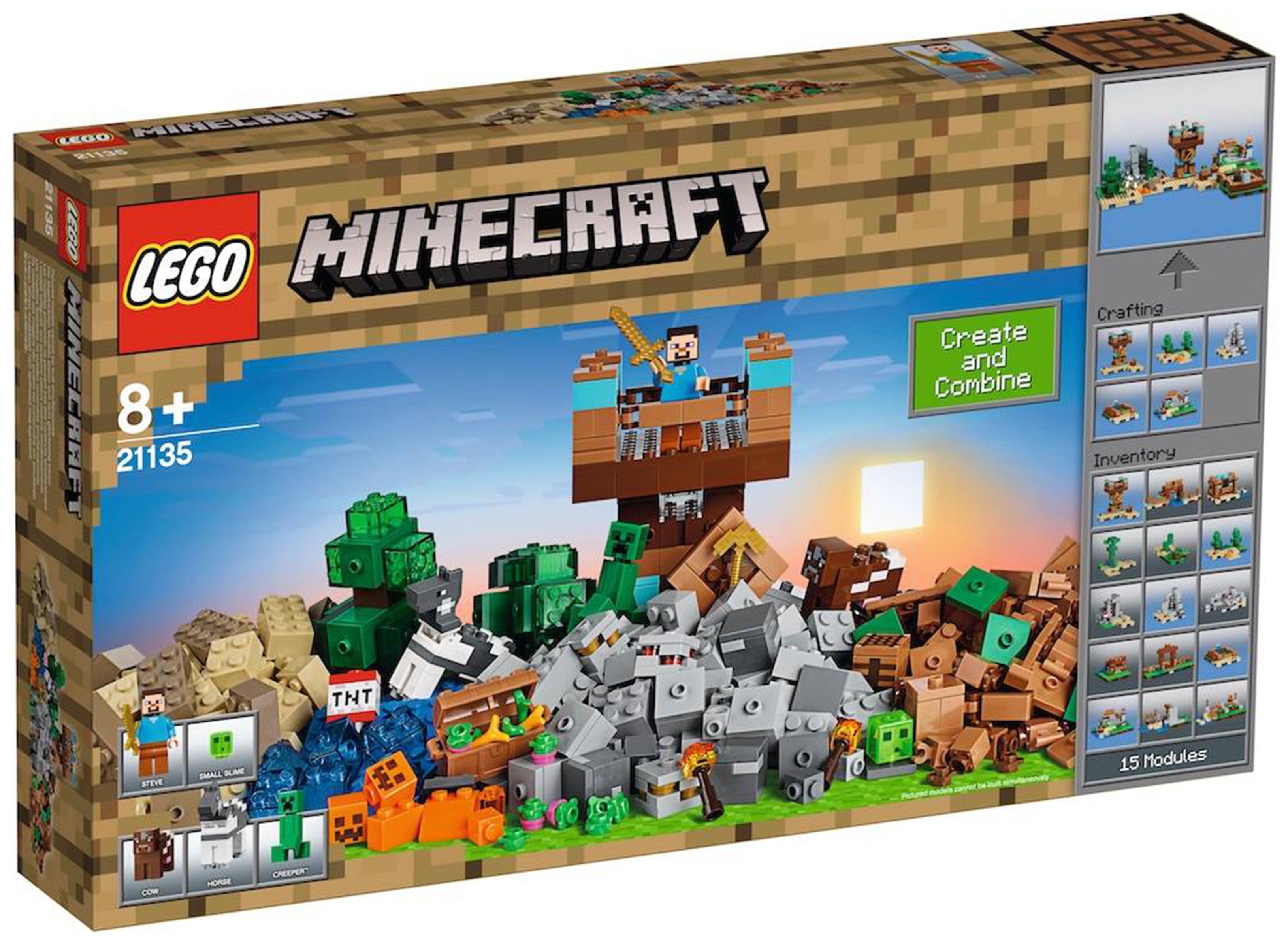 Lego minecraft creeper mine argos sale