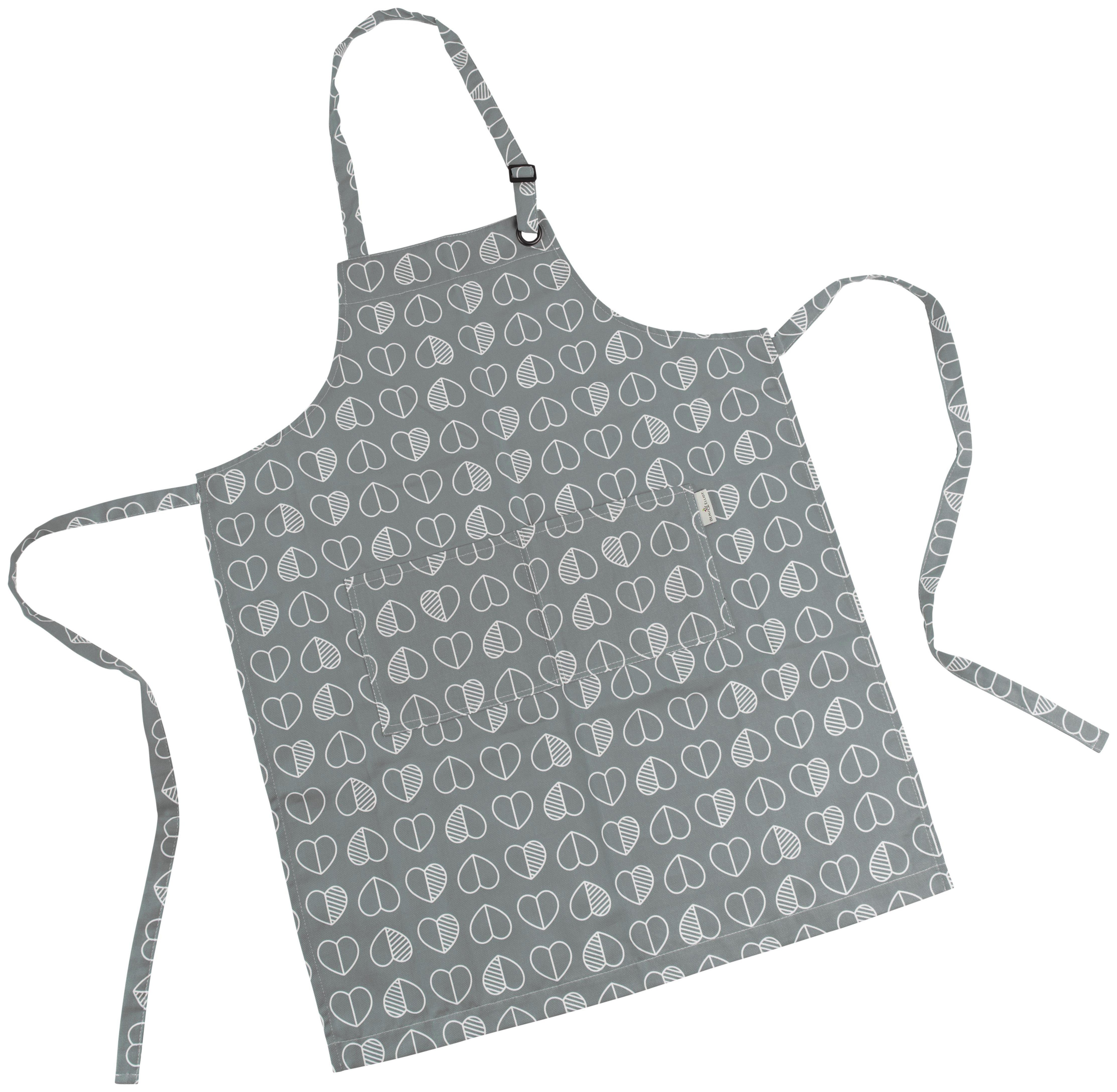 Beau and Elliot Confetti Apron - Slate