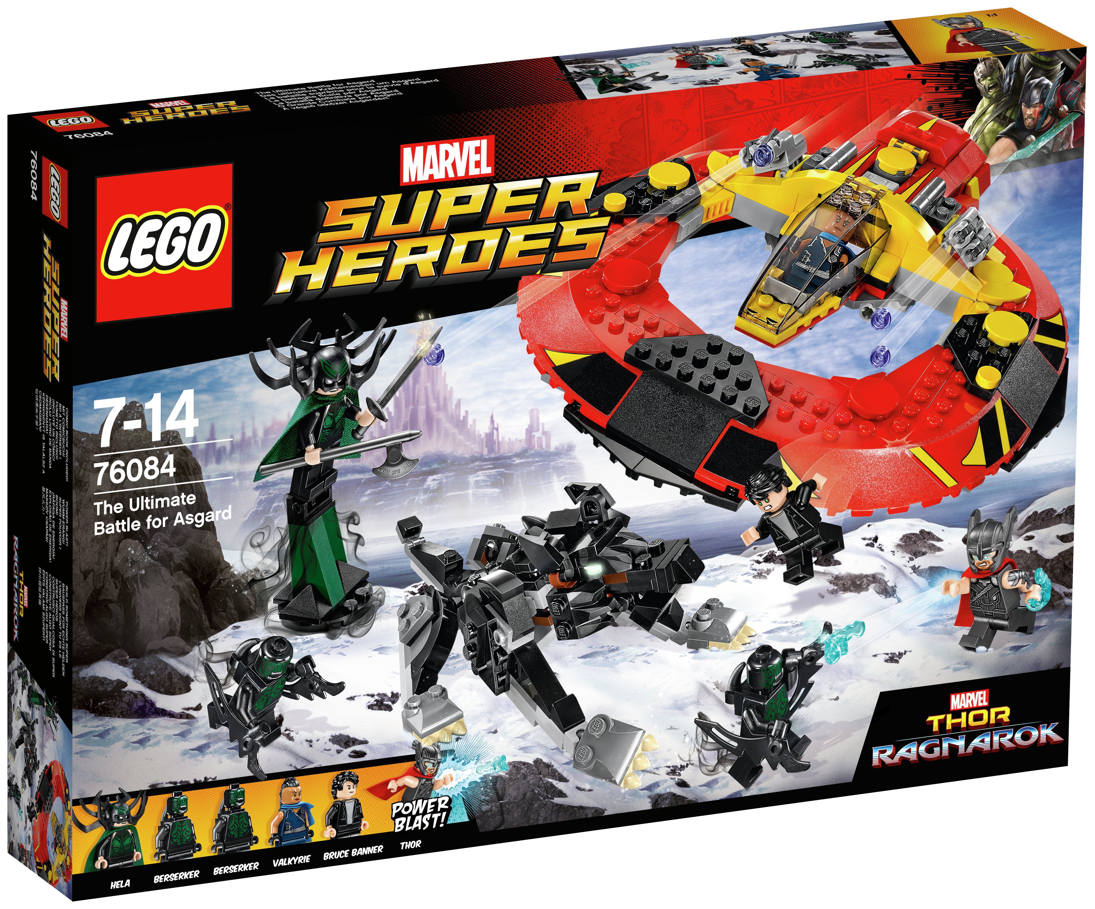 LEGO Marvel Super Heroes Thor Commodore Ship - 76084