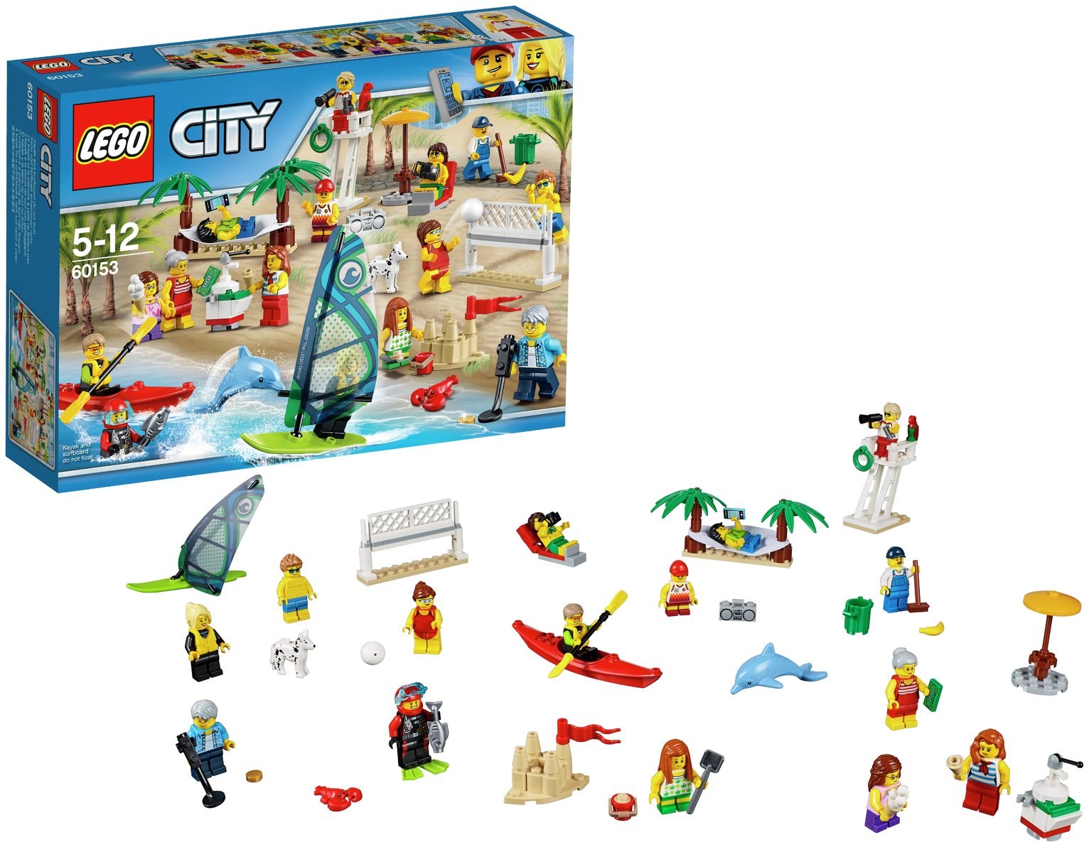 LEGO City People Pack Fun at the Beach - 60153