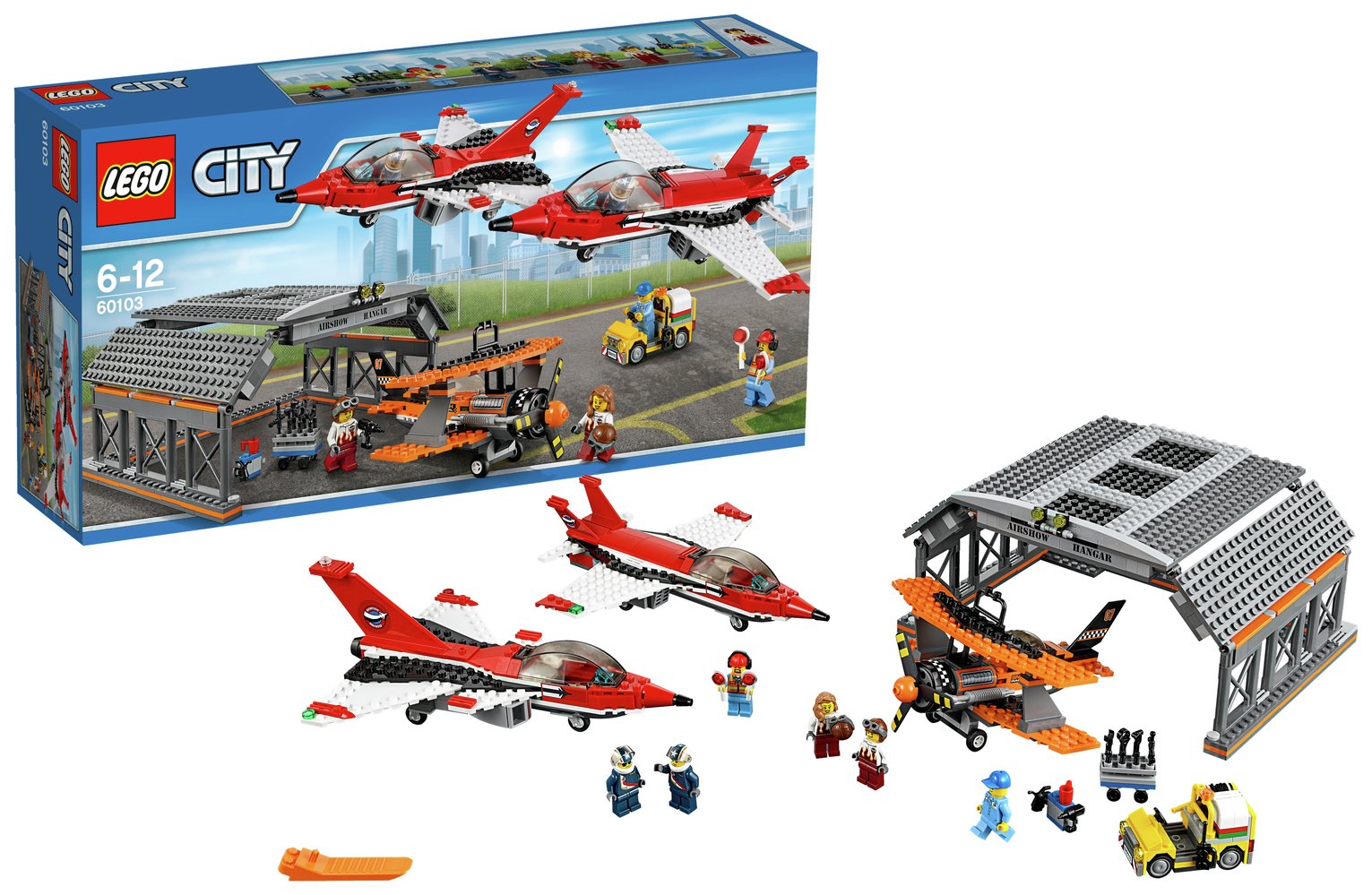 LEGO CITY AIRPORT 60103 City Airport Show Aereo all'Aeroporto, 6-12 Anni  EUR 139,90 - PicClick IT