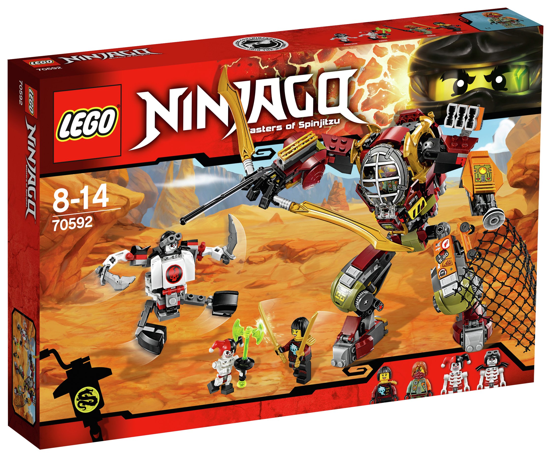 Lego ninjago best sale figures argos