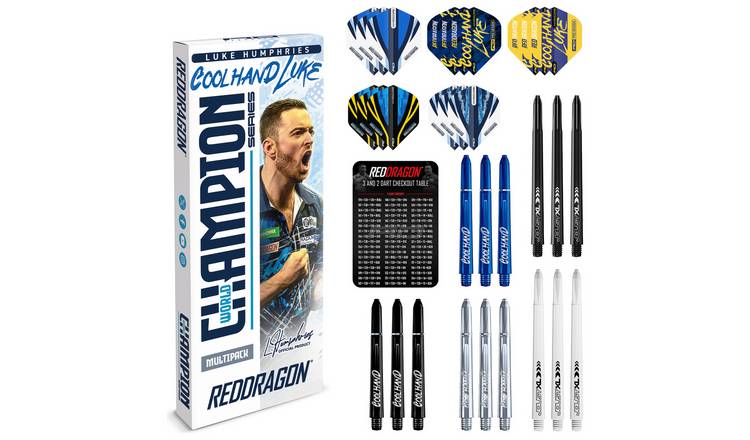 Red Dragon Luke Humphries Coolhand Darts Accessories Pack