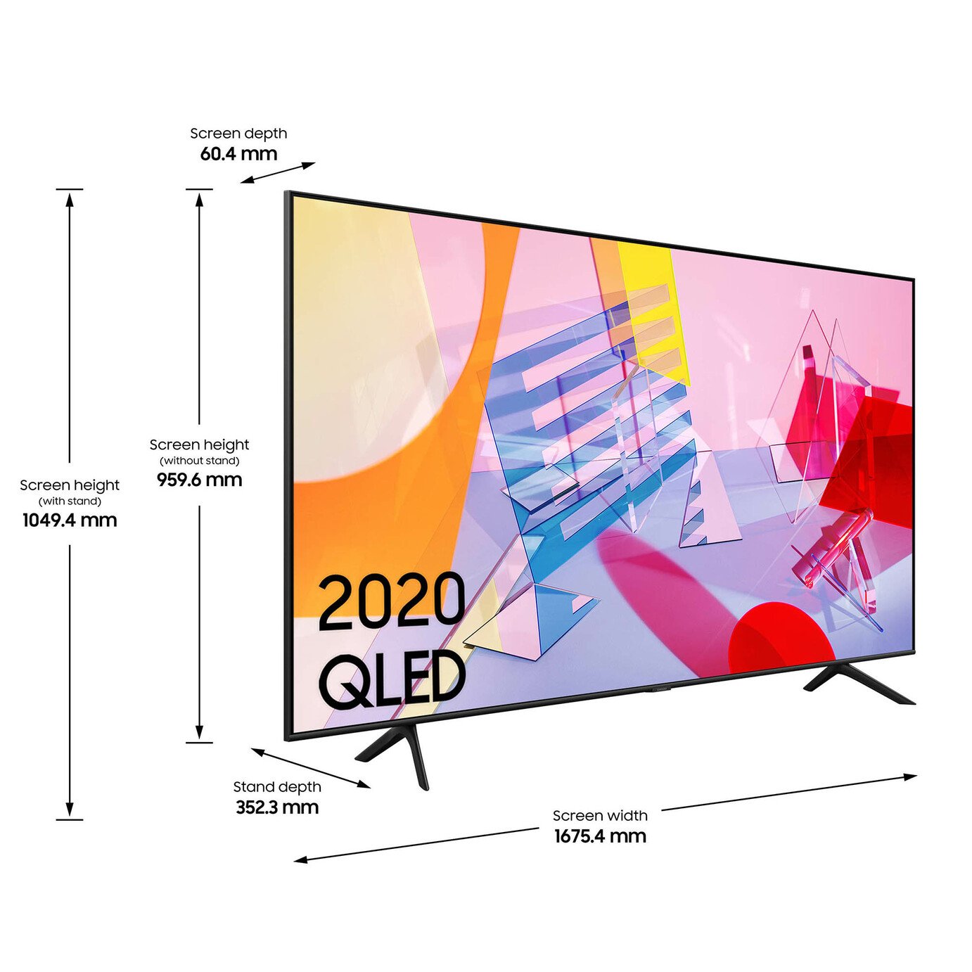 Samsung 75 Inch QE75Q60T Ultra HD QLED TV with HDR Review