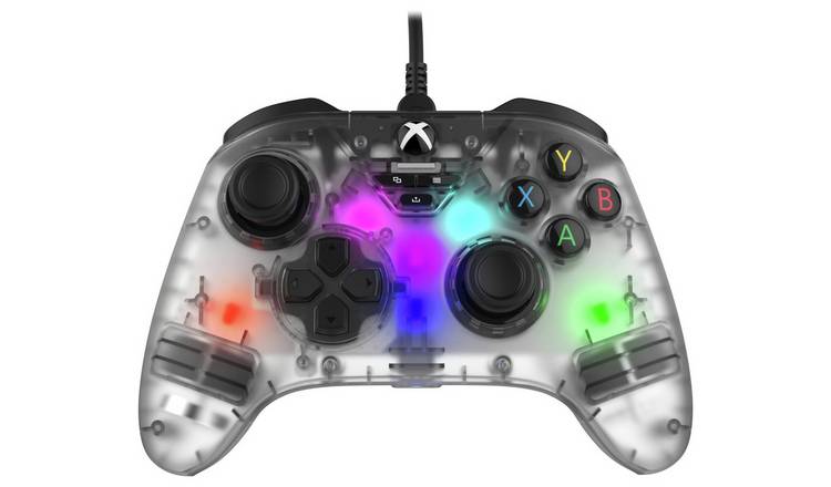 Snakebyte Gamepad RGB X Xbox Wired Controller - Transparent