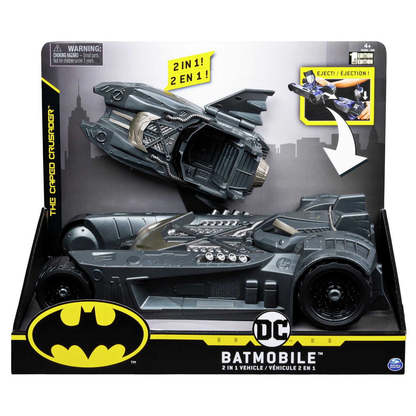 DC Batman Batmobile and Batboat Review