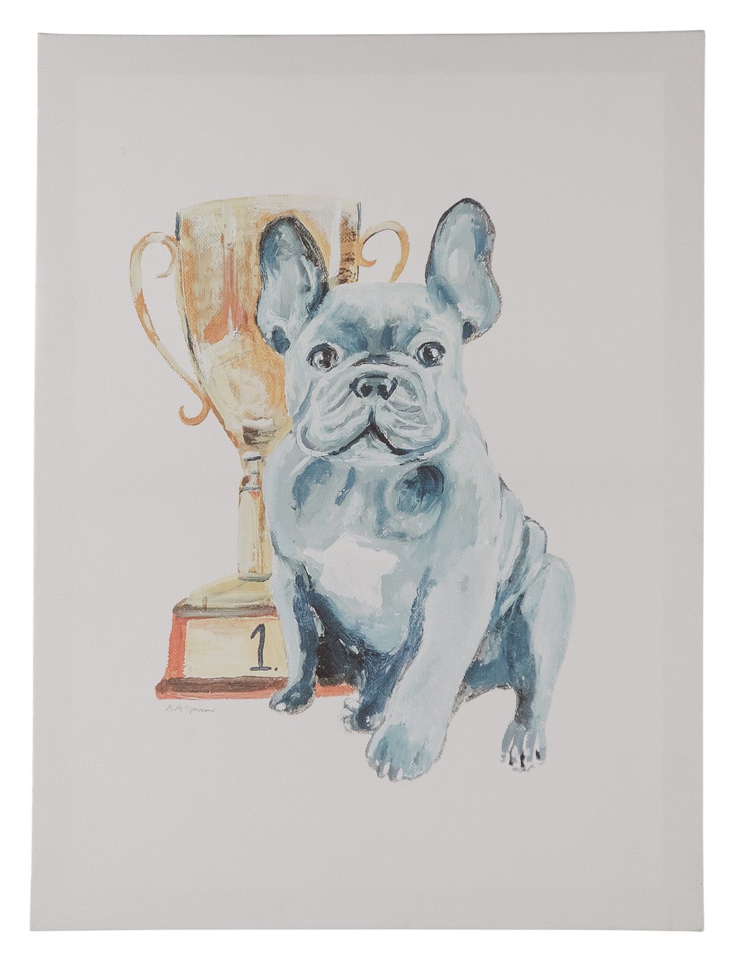 The Art Group Kathryn McGoven French Bulldog Canvas Review