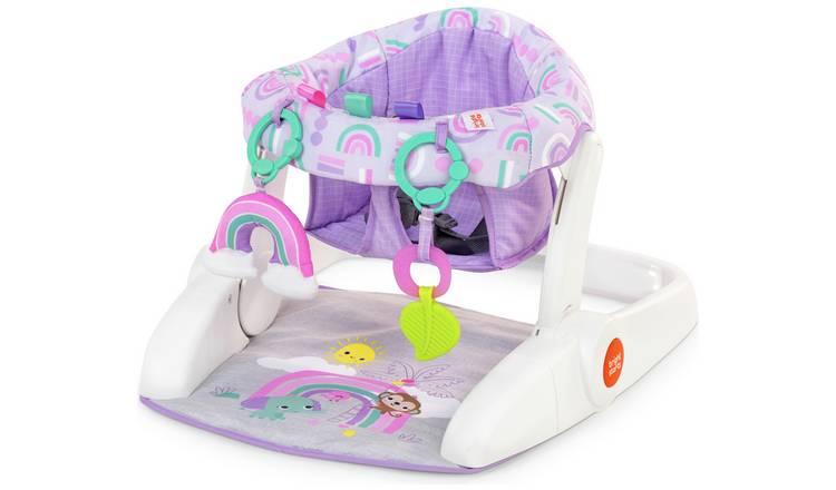 Bright Starts Learn to Sit Feeding Booster Seat – Purple