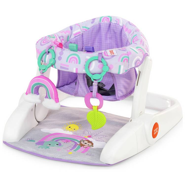 Bright Starts Learn to Sit Feeding Booster Seat – Purple 0
