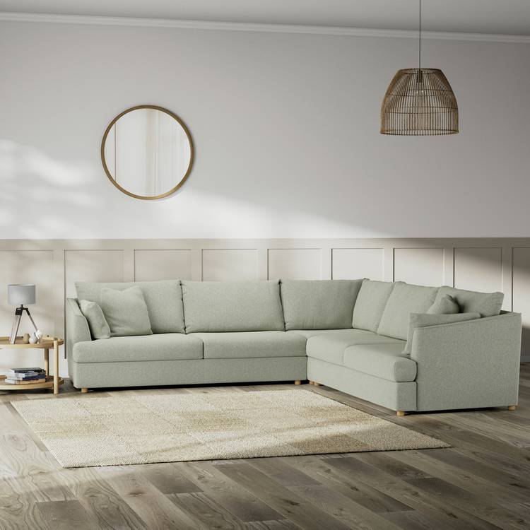Habitat Holmfirth Reversible Corner Sofa - Sage Green 0