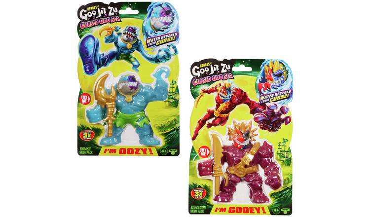 Heroes of Goo Jit Zu Cursed Goo Sea - Pack of 2