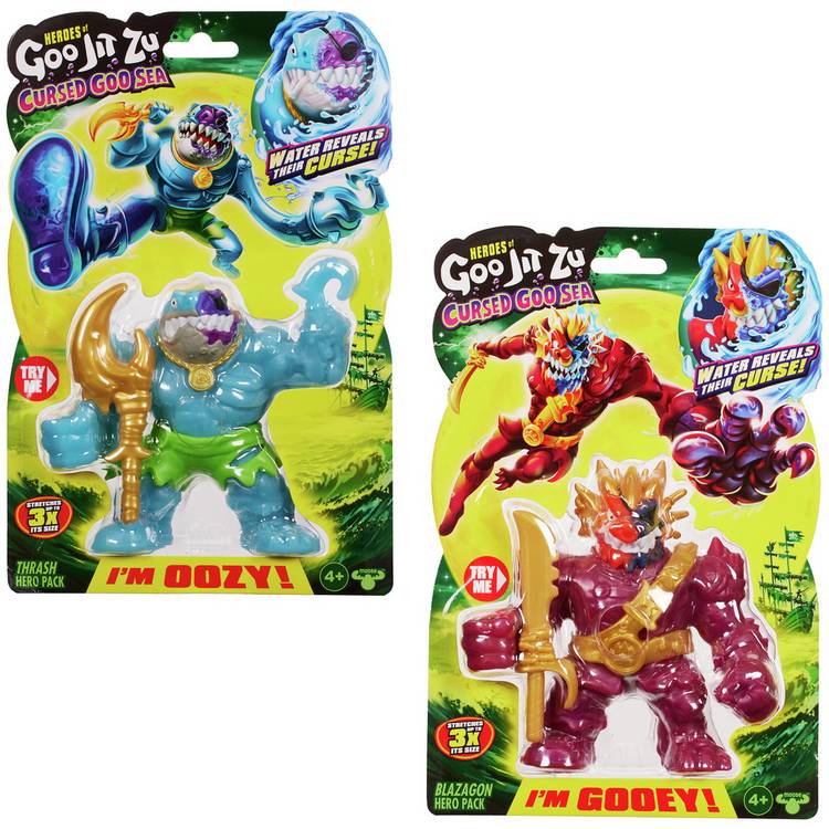 Heroes of Goo Jit Zu Cursed Goo Sea - Pack of 2 0