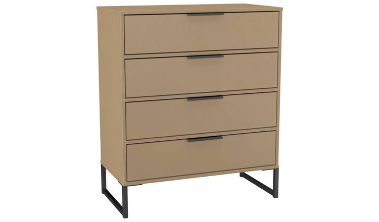 Messina 4 Drawer Chest - Beige