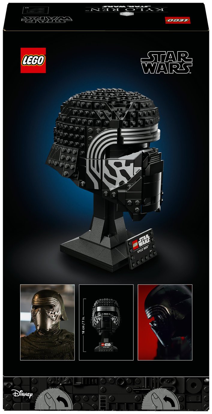 Buy LEGO Star Wars Kylo Ren Helmet Building Set for Adults 75415