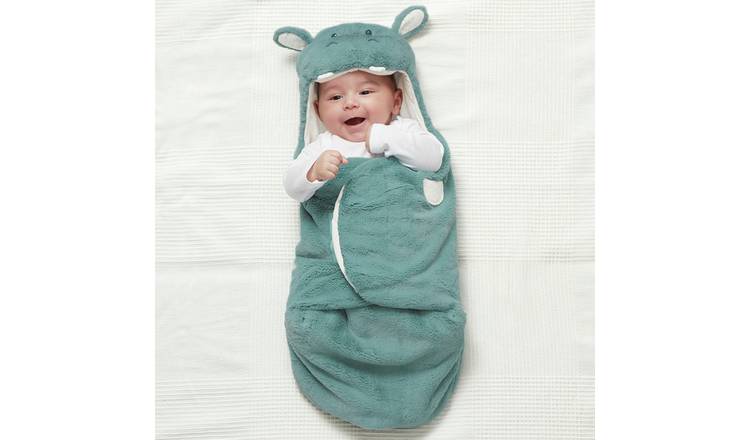 Baby GUND Oh So Snuggly Blanket Wrap Hippo