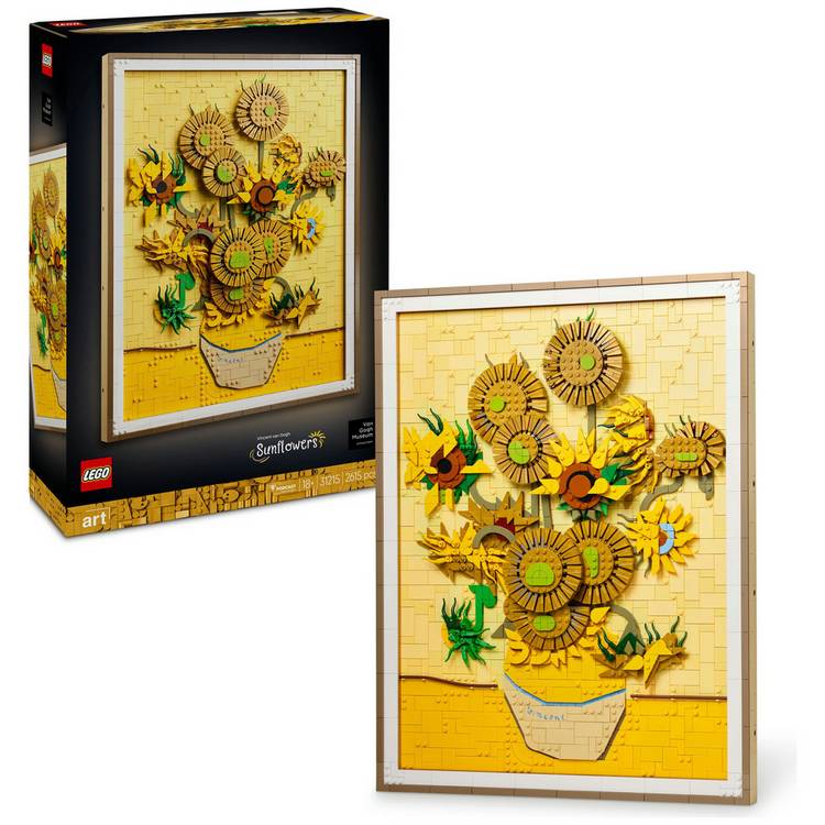 LEGO ART Vincent van Gogh – Sunflowers Building Set 31215 0