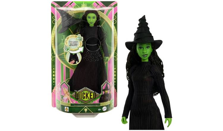 Wicked Singing Elphaba Fashion Doll & Accessories