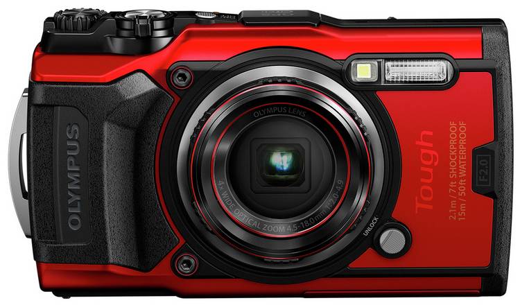 Olympus TOUGH TG-6 Digital Camera - Red