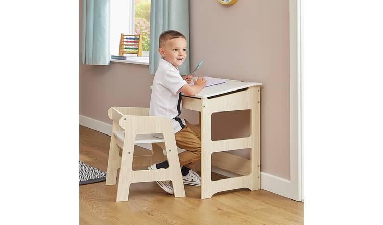 Liberty House Kids Study Desk and Chair - Light wood