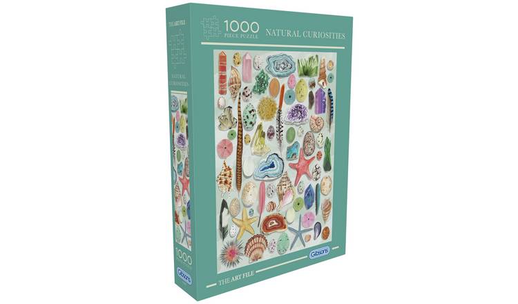 Gibsons The Art File Natural Curiosities 1000 Piece Puzzle