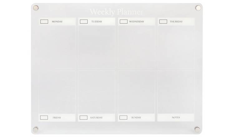 Home Acrylic Weekly Magnet Planner