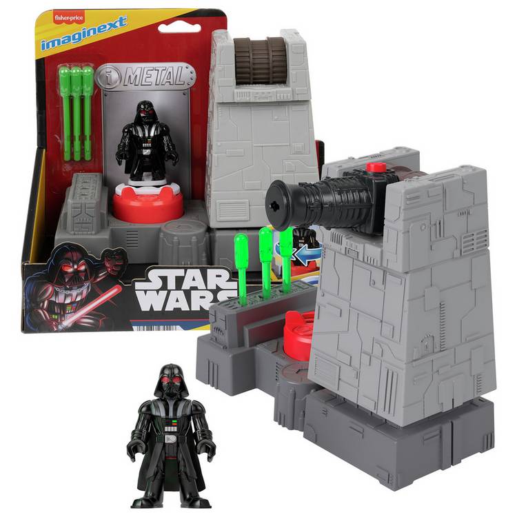 Imaginext Star Wars Cannon & Darth Vader Diecast Toy 0