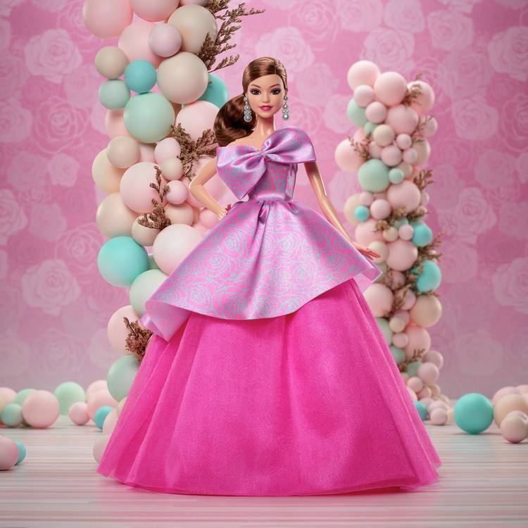 Barbie Birthday Wishes Collectible Fashion Doll 33cm 0