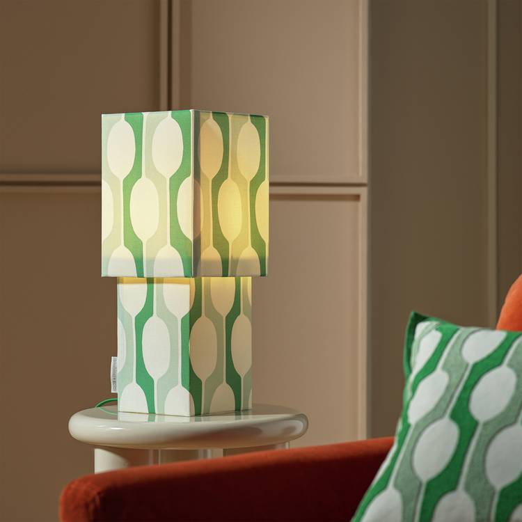 Habitat x Scion Large Billow Fabric Table Lamp - Green 0