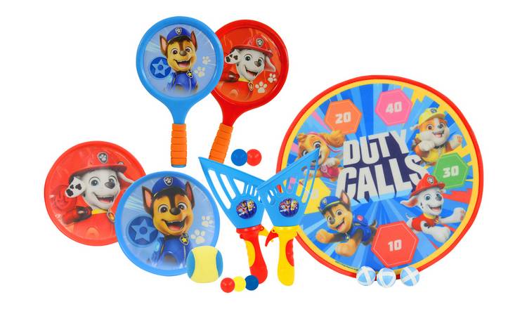 Paw Patrol Bumper Box 4 in 1 Garden Games