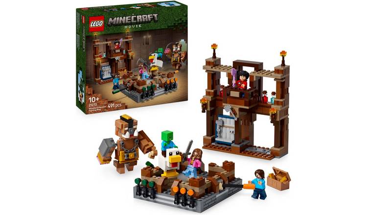 LEGO Minecraft Woodland Mansion Fighting Ring Toy Set 21272