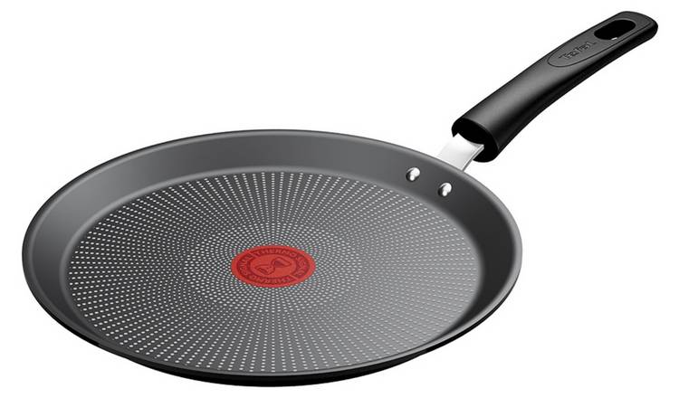 Tefal 25cm Non Stick Aluminium Pancake Pan - Black