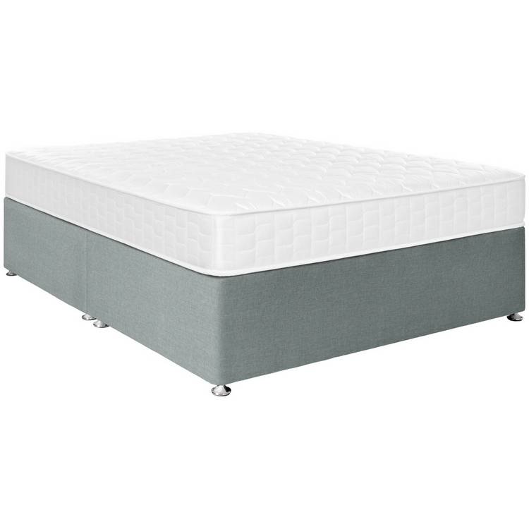 Argos Home Elmdon Kingsize Divan Bed - Grey 0