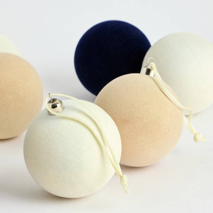 Habitat Pack of 9 Shatterproof Timeless Christmas Bauble 0