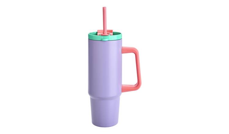 Home Scandi Purple Large Travel Mug - 880ml