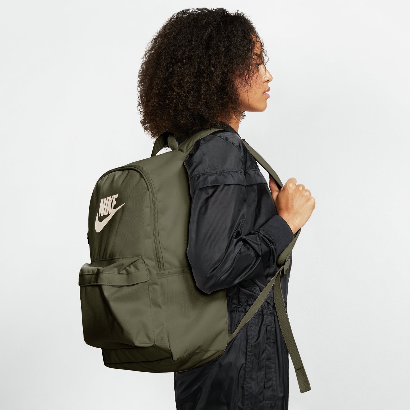 olive green nike bookbag