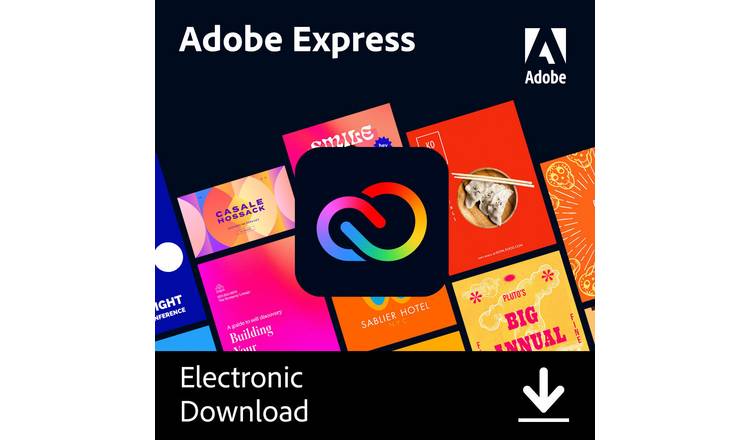 Adobe Express Premium 1 Year Digital Download