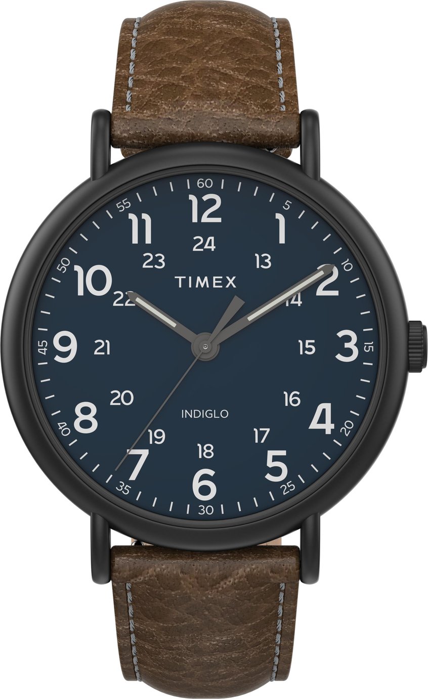 Timex Men's Brown Leather Strap Watch Review