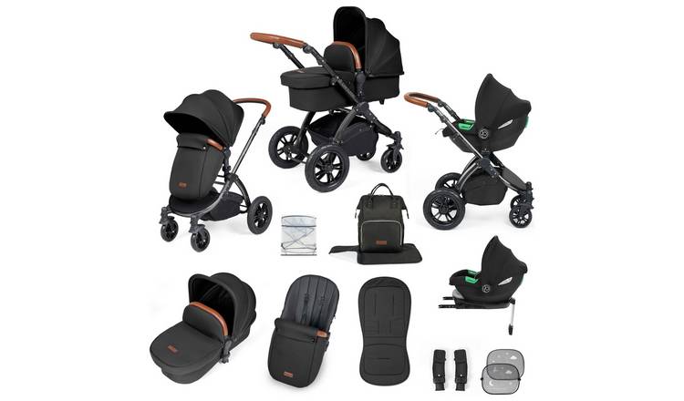 Ickle Bubba Stomp Luxe Pushchair - Black