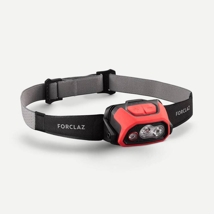 Decathlon Usb Rechargeable Headlamp - 600 Lumens - Red 0