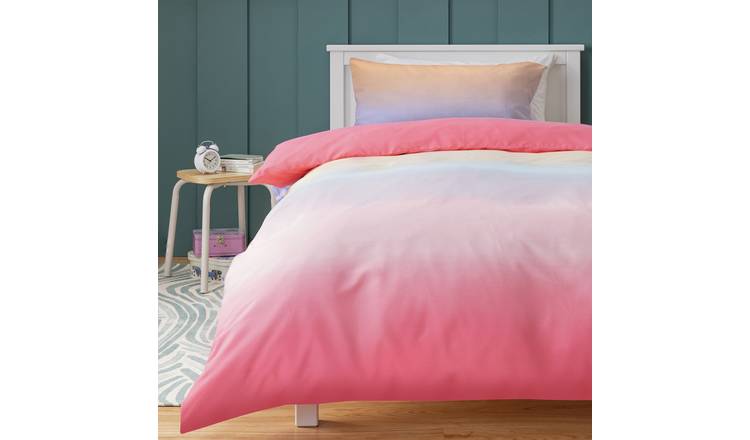 Argos Home Rainbow Gradient Kids Bedding Set - Single